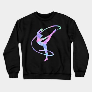 Multicoloured Ribbon Gymnast Crewneck Sweatshirt